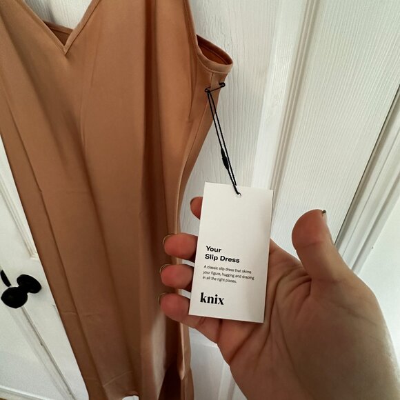 BNWT Papaya Kinx Slip Dress in Pink Champagne - Picture 3 of 4